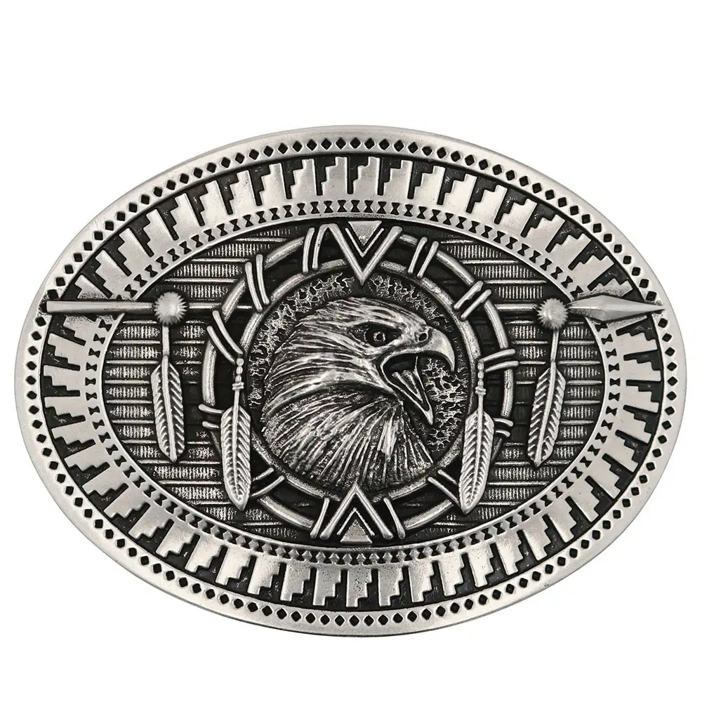 Montana Silversmiths Classic Eagle Belt Buckle : : Clothing, Shoes  & Accessories